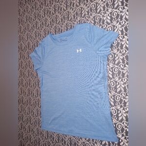 Under Armour Men's Light Blue Short Sleeve Tee